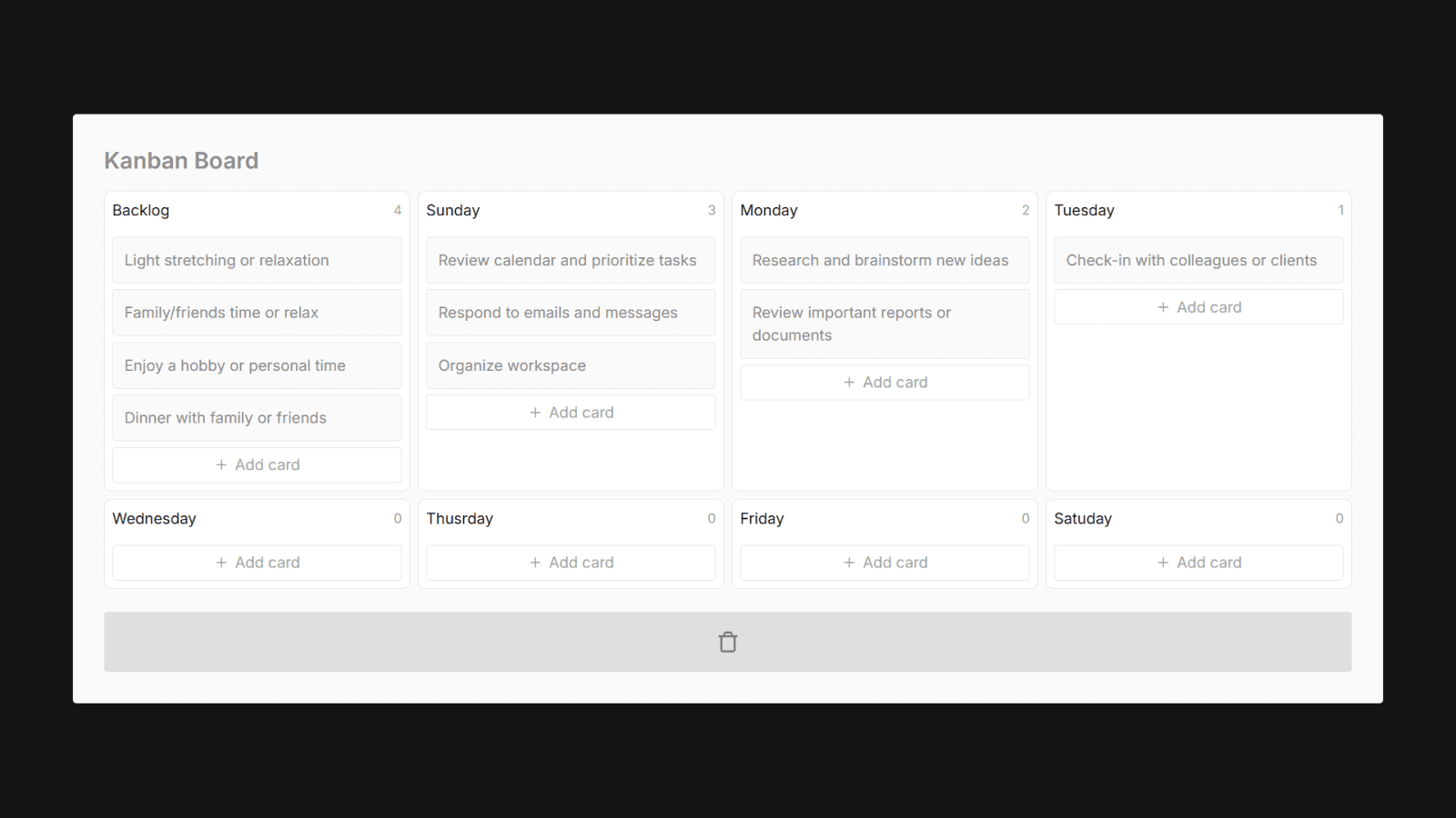 Kanban Board